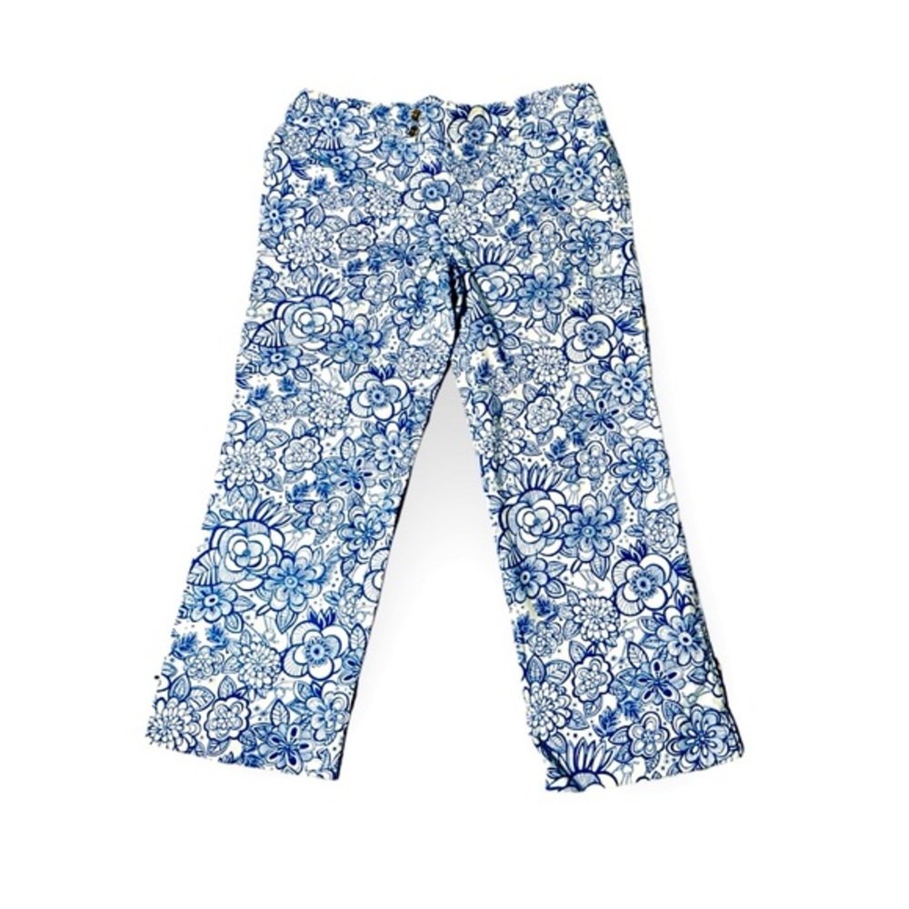 Lilly Pulitzer Palm Beach Fit Cropped Pant Size 10‎